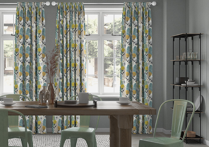Blooma, Spruce - Made to Measure Curtains - Image 3